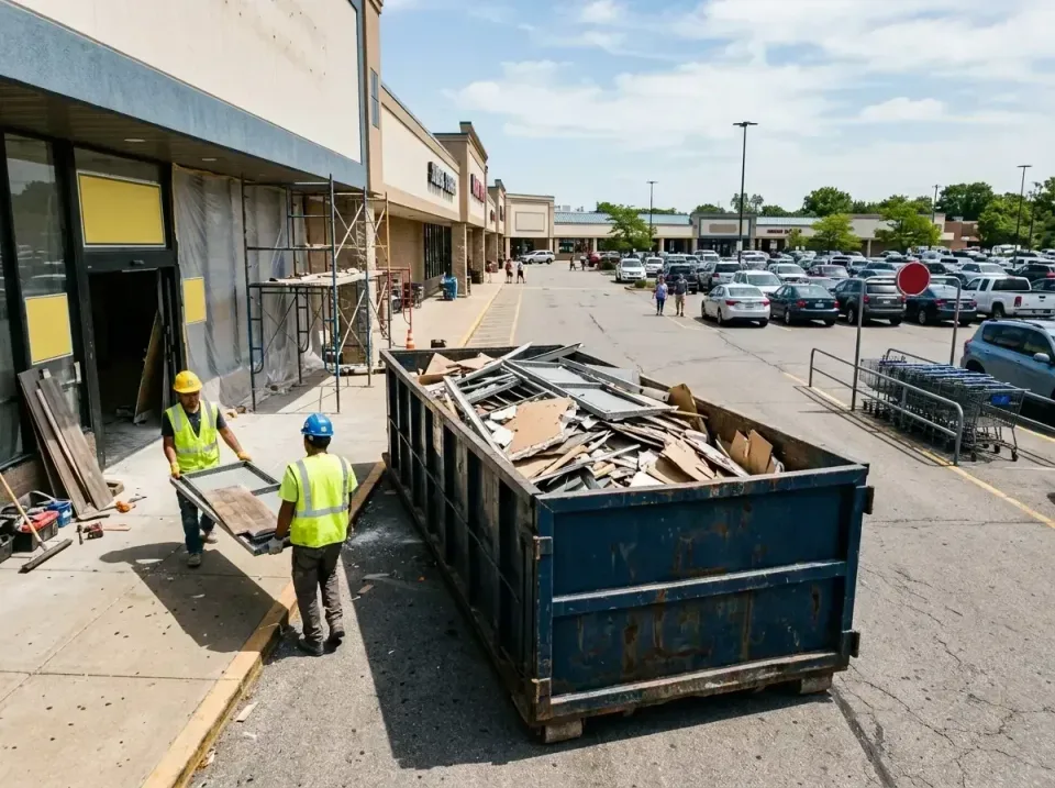 retail-store-renovation-debris-003 — frequently asked questions, Roll-off Dumpster Rentals in Clarendon Hills, IL